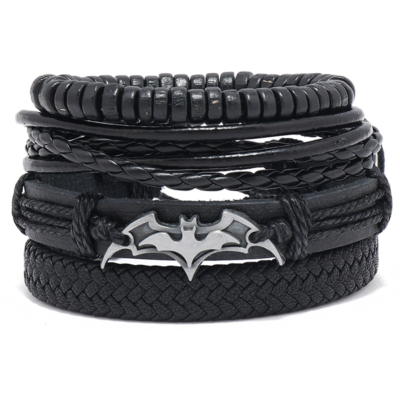 Ethnic Fashion Pk - Braccialetti Vinatge braccialetti in pelle intrecciati
