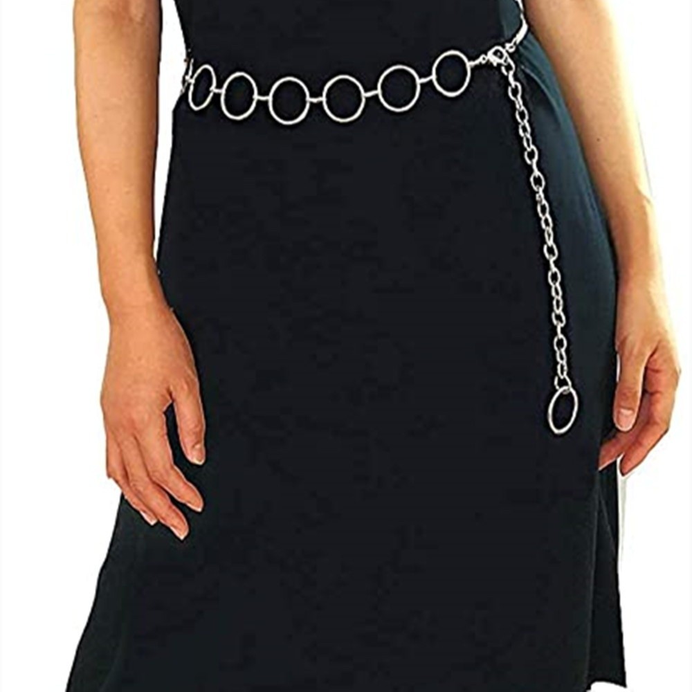 Y2K Ethnic Fashion - Cintura a Catena Bohemien alla Moda,