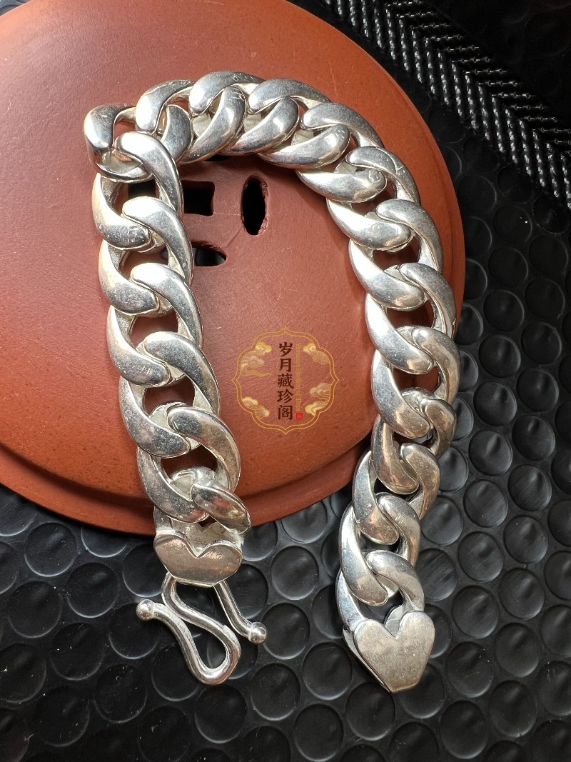 Y2K Ethnic Fashion - Bracciale Vintage in Argento Tibetano 2026,