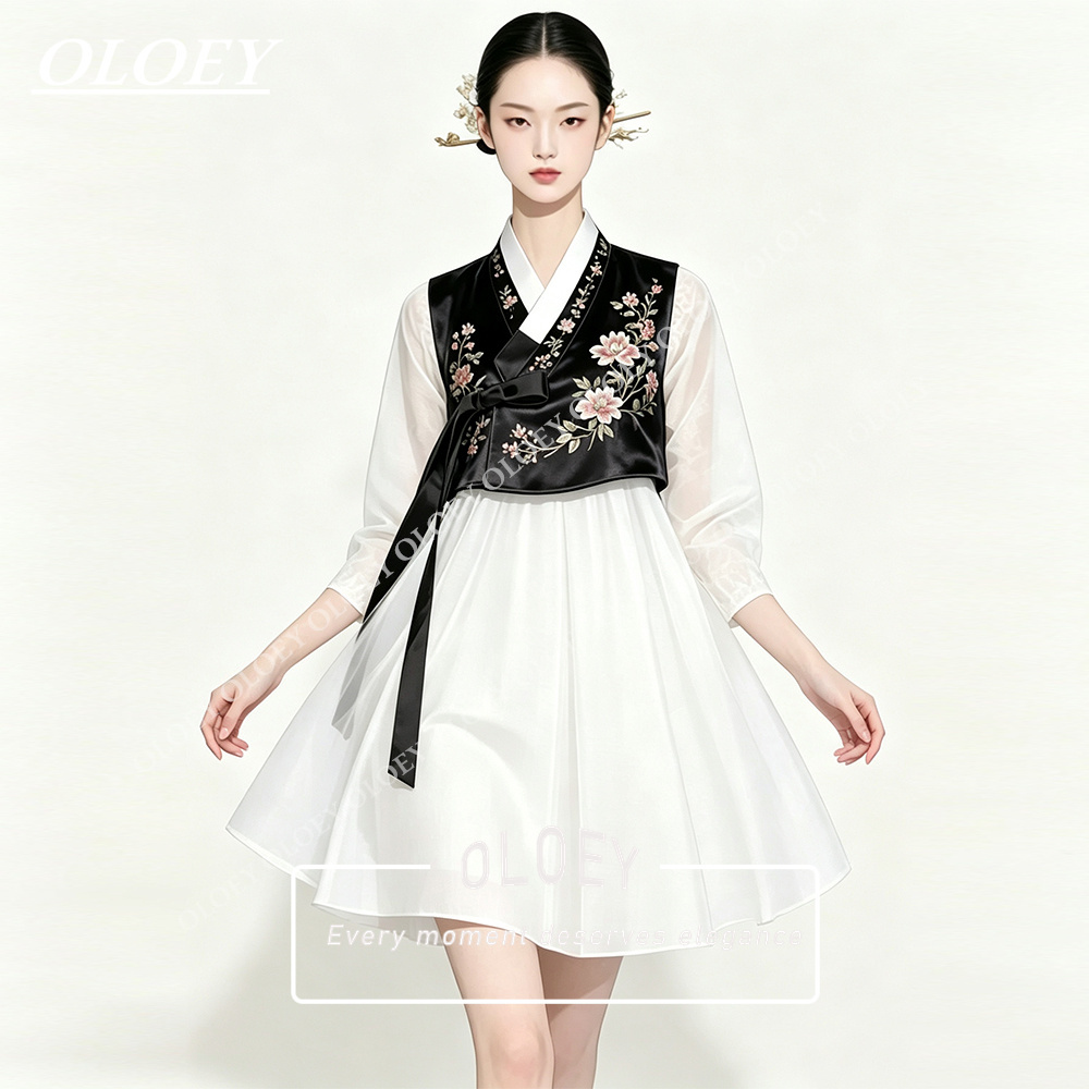 OLOEY Elegante Set Hanbok Cort - Hanbok Modern Set recensione e prezzo