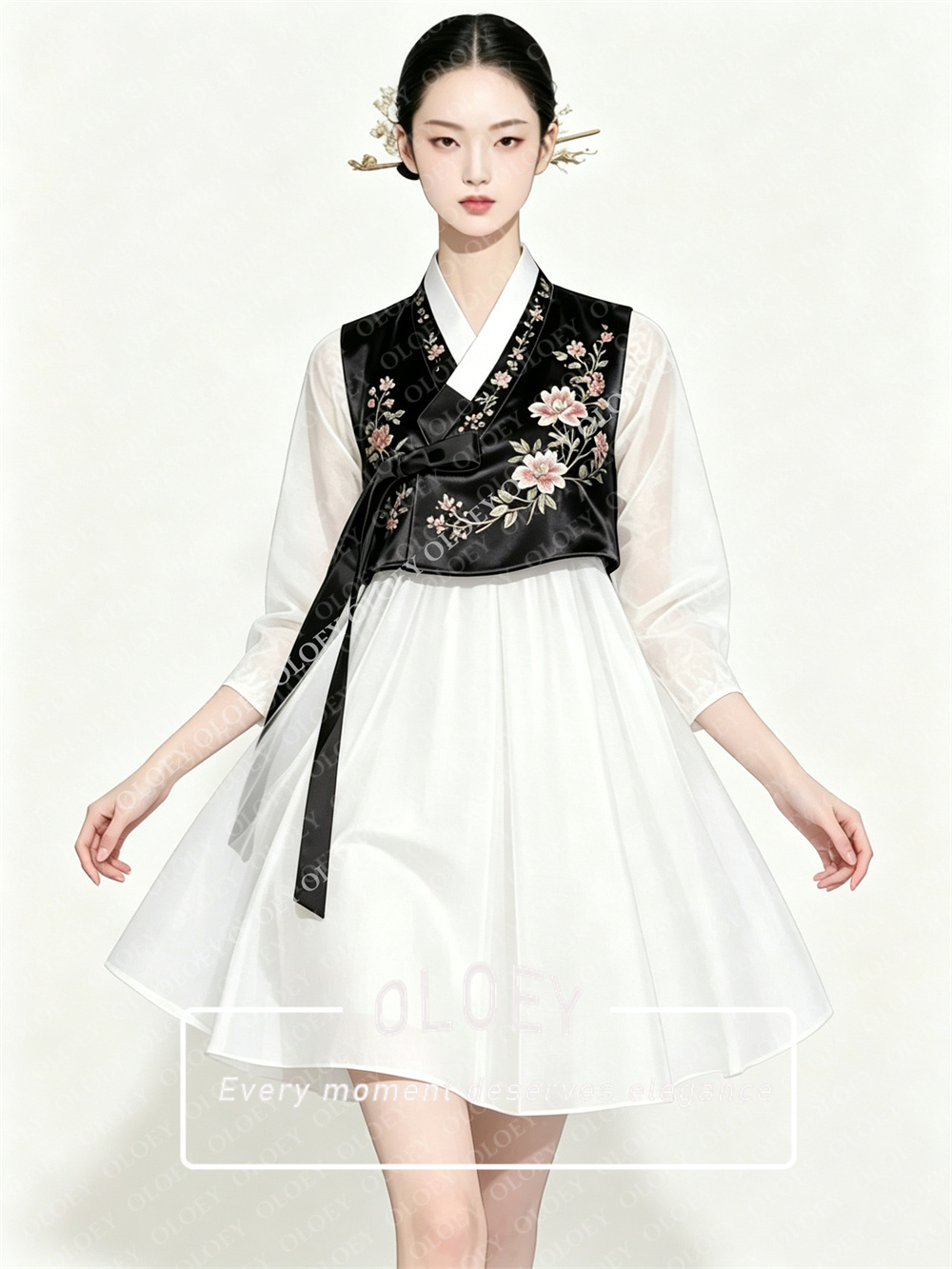OLOEY Elegante Set Hanbok Cort - Hanbok Modern Set recensione e prezzo