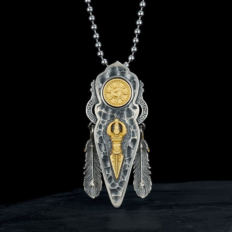 Collana con Ciondolo a Piuma d - Y2K Ethnic Fashion recensione e prezzo