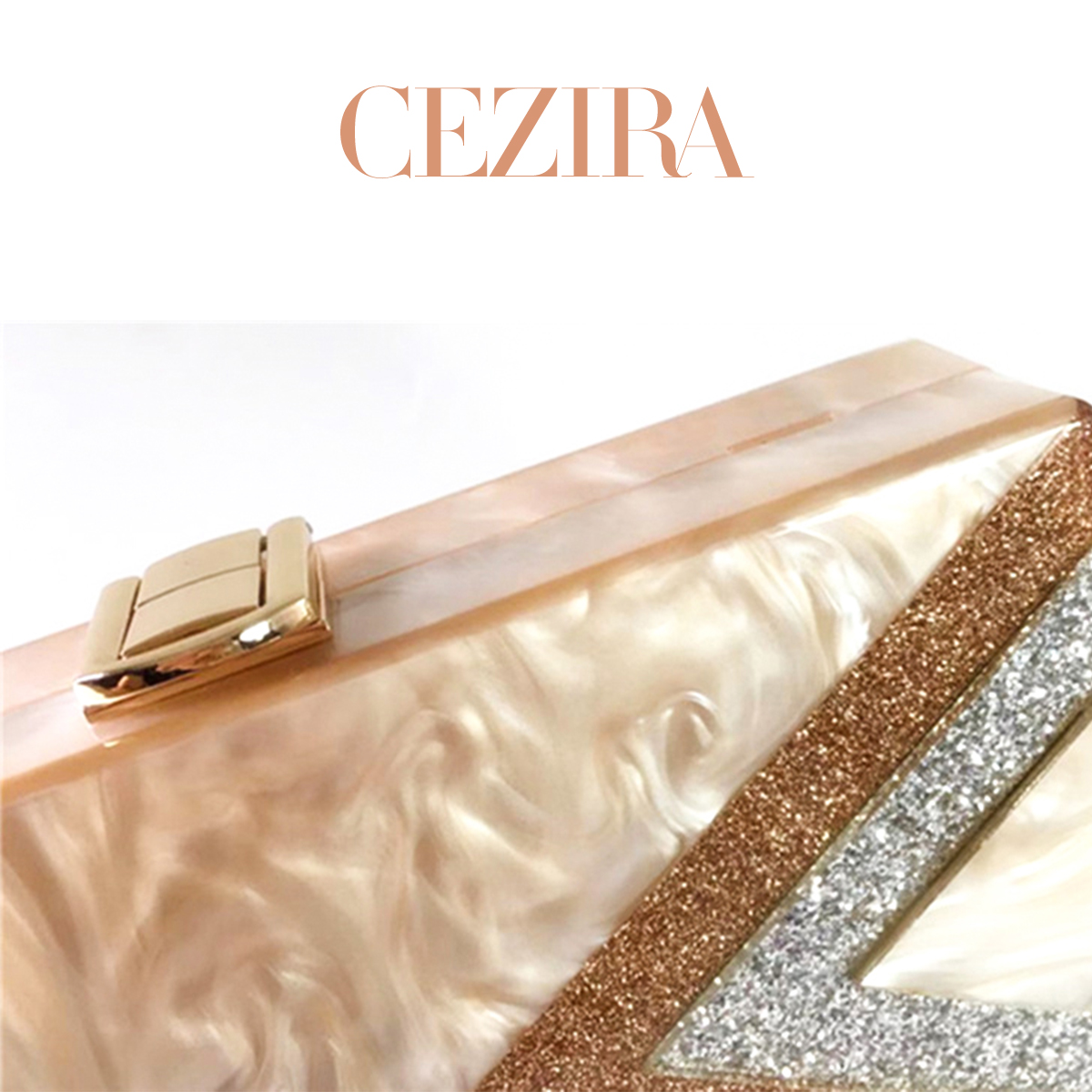 Borsa Clutch da Sera CR in Acr - Ethnic Fashion Designers recensione e prezzo
