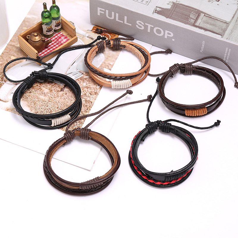 2025 Bracciale in pelle da uom - Ethnic Fashion Pk recensione e prezzo