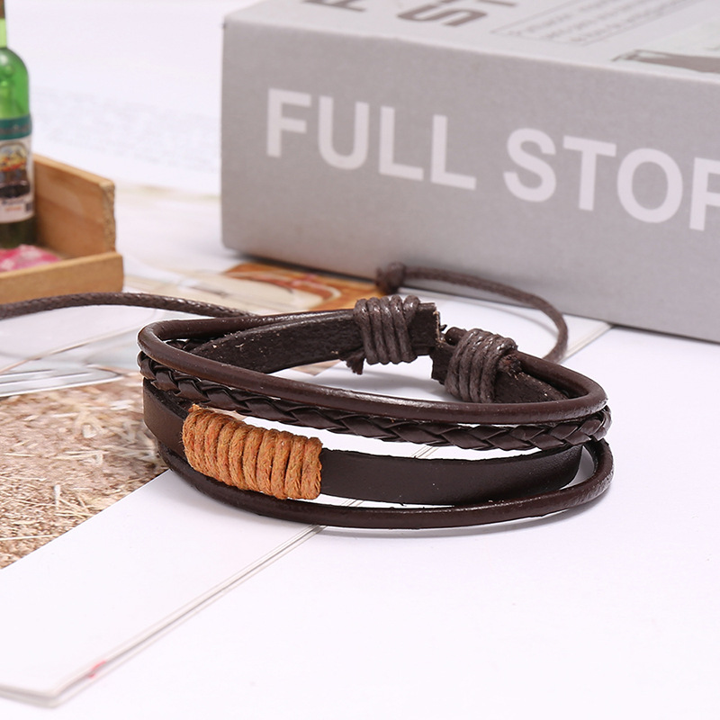 2025 Bracciale in pelle da uom - Ethnic Fashion Pk recensione e prezzo