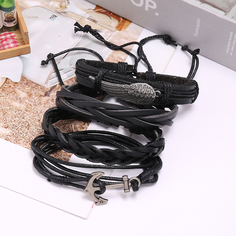Nuovi braccialetti di cuoio in - Ethnic Fashion Pk recensione e prezzo