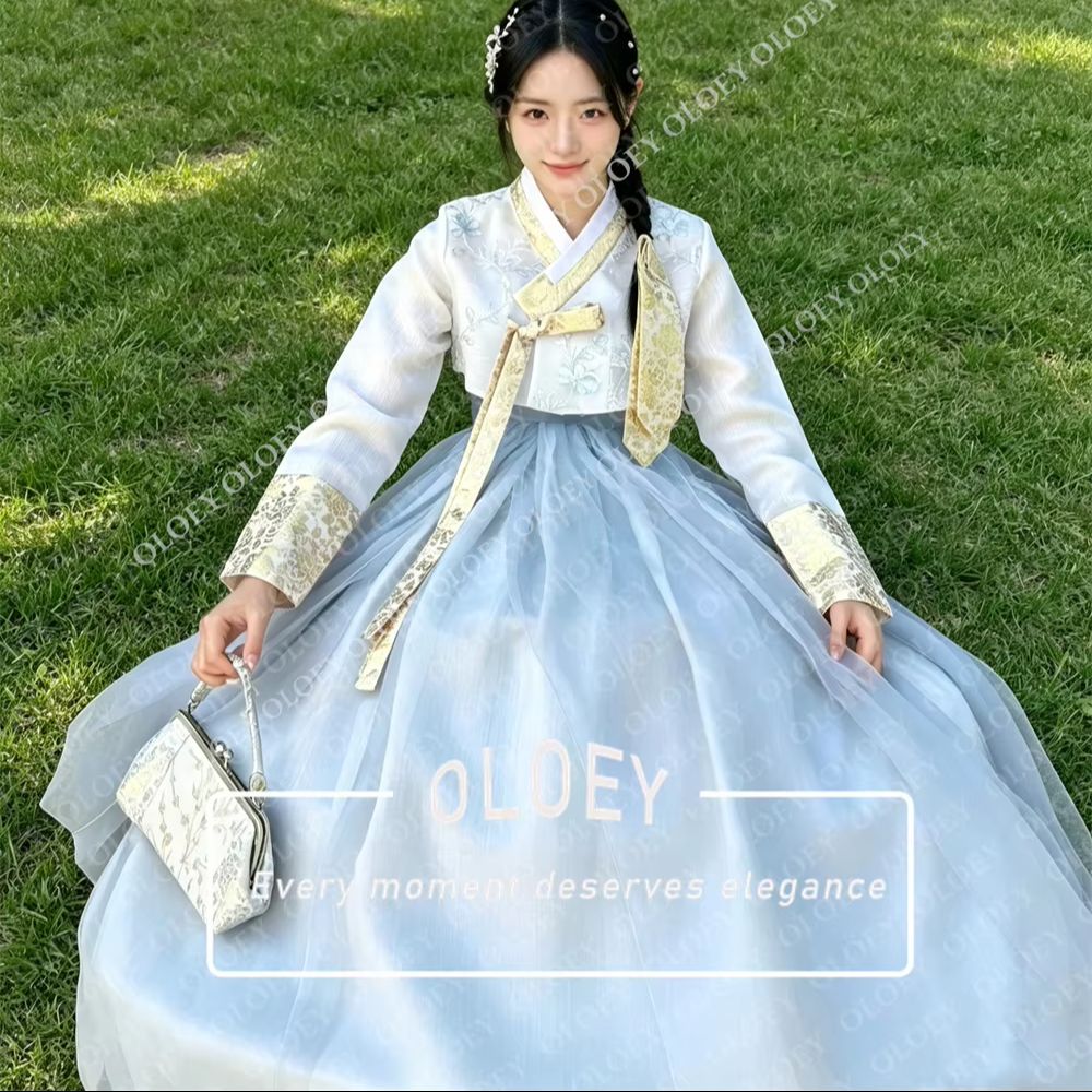 OLOEY Elegante Abito da Sposa  - Hanbok Modern Set recensione e prezzo