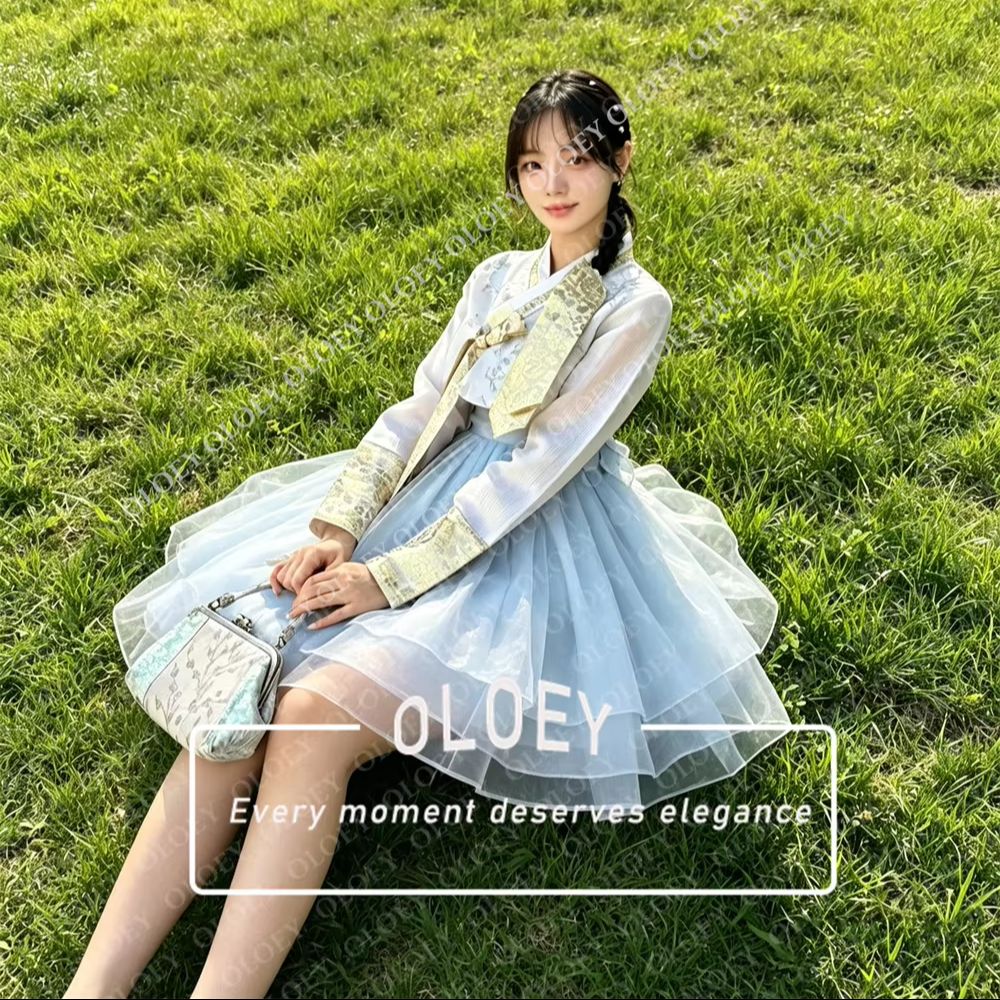 OLOEY Elegante Abito da Sposa  - Hanbok Modern Set recensione e prezzo