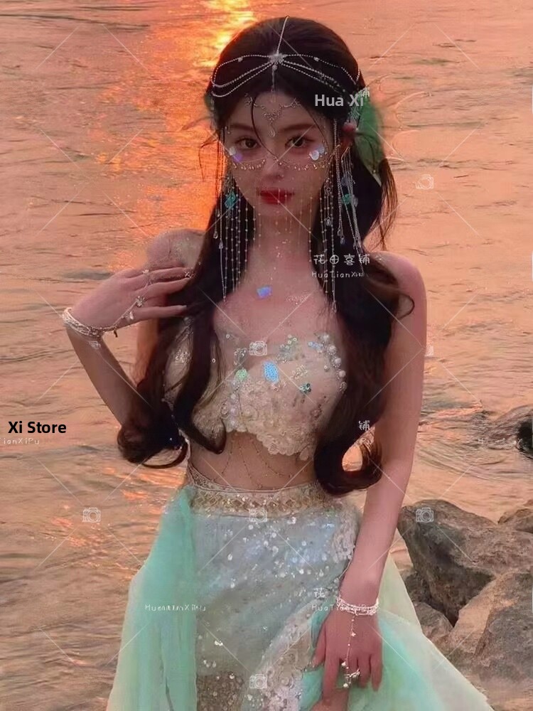 Costume da Sirena Principessa  - Ethnic Fashion Definition recensione e prezzo